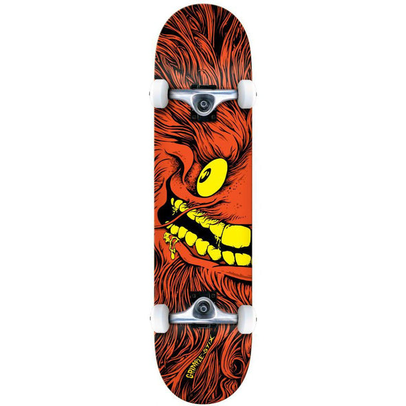 Anti Hero Grimple Full Face Complete Skateboard Red | 8" - The Vines Supply Co