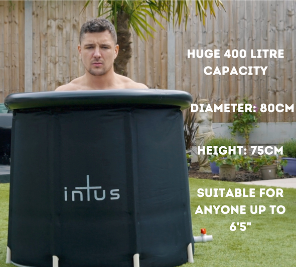 Intus Life Outdoor Inflatable Portable Ice Bath