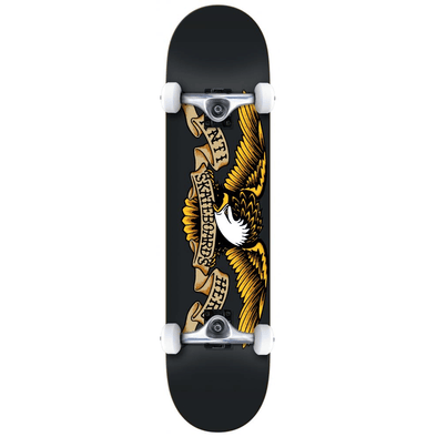 Anti Hero Anti Hero Classic Eagle XL Complete Skateboard Black | 8.25" Completes | The Vines