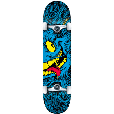 Anti Hero Anti Hero Grimple Full Face Complete Skateboard Blue | 8.25" Completes | The Vines