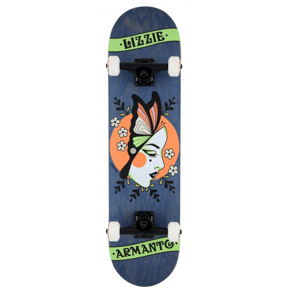 Birdhouse Birdhouse Armanto Butterfly Stage 3 Complete Skateboard 8" | Blue Completes | The Vines