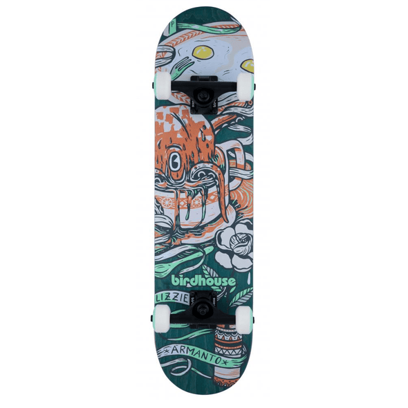 Birdhouse Birdhouse Armanto Favourites Stage 3 Complete Skateboard Green | 7.75" Completes | The Vines