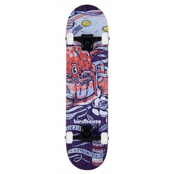 Birdhouse Birdhouse Armanto Favourites Stage 3 Complete Skateboard Purple | 7.75" Completes | The Vines