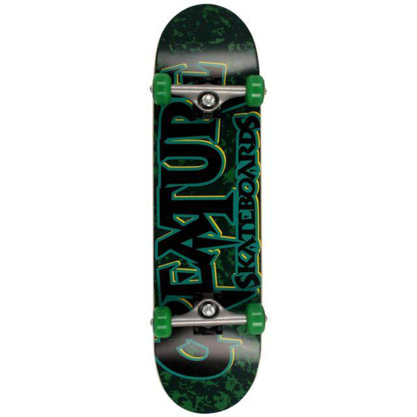 Creature Creature Cinema Mini Sk8 Complete Skateboard 7.75" | Black & Green Completes | The Vines