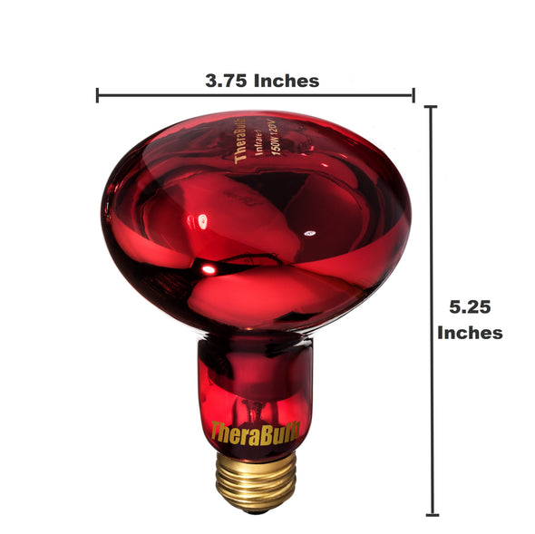 TheraBulb Near Infrared Bulb - 150 Watt - (240 Volt for Europe, Asia, Africa, Oceania)